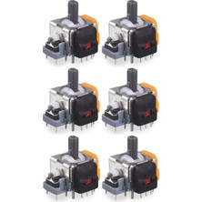 Pop Konsol 6 Adet PS4 Hall Effect Analog Motor PS4 Kol Joystick Tamiri Playstation 4 Yedek Parça