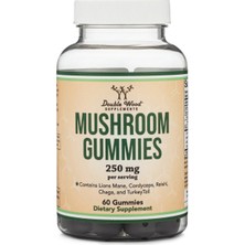 Double Wood 5 In 1 Mushroom Gummies 250 Mg 60 Gummy.