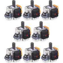 Pop Konsol 8 Adet PS4 Hall Effect Analog Motor PS4 Kol Joystick Tamiri Playstation 4 Yedek Parça