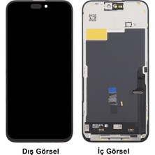 Teknonet Apple iPhone 15 Pro Max Uyumlu Diagnostics Lcd+Dokunmatik+Çıtalı