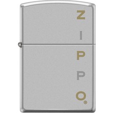 Zippo Steel Matrix Logo Dizayn Çakmak