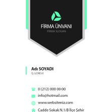 Euwue Dijital 300 Gsm.kuşe Size Özel Dijital Kartvizitler