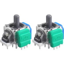 Pop Konsol 2 Adet Xbox One Uyumlu Manyetik Mıknatıslı Analog 3D Joystick Hall Sensör Xbox One Kol Yedek Parça