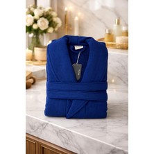 Özdilek Saks Luxury Bornoz Mavi L Beden