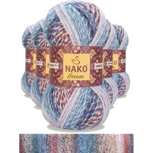 Maarketim 5 Adet Hercai li Hırka Kazak Atkı Bere El Örgü İpi Yünü