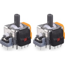 Pop Konsol 2 Adet PS4 Hall Effect Analog Motor PS4 Kol Joystick Tamiri Playstation 4 Yedek Parça