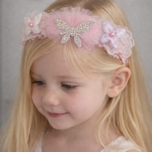 Gigi Giyim Kelebek Figürlü Kız Çocuk Saç Bandı