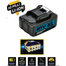 Ayder Timya Assur Bn-5 Dawreek Chelıkbei Kımmer Haktaş Retools Cat Power Uyumlu 10 Pilli Batarya