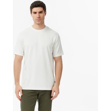 Nautica Erkek Beyaz Regular Fit T-Shirt V65270T.1BW