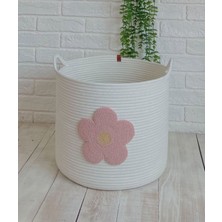 Berçak Home Çocuk Oyuncak Sepeti , Düzenleyici Kirli Sepeti, Punch Işlemeli Organizer Sepet