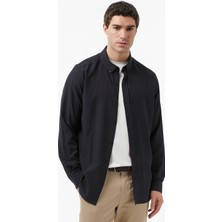 Nautica Erkek Siyah Regular Fit Kareli Gömlek W65545T.0TB