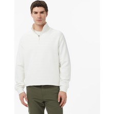 Nautica Erkek Krem Regular Fit Dik Yaka Sweatshirt K65005T.1MA