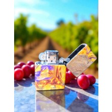 Precious Stabilize Çınar Ağacı & Epoksi El Yapımı Benzinli Çakmak