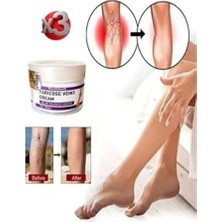 Varicose And Spider Veins Soothing Leg Cream Bacak Bakım Kremi 100 ml x 3 Adet