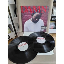 Plakperest Kendrick Lamar  – Damn. - 2022  Avrupa Basım Albüm 2xlp Plak /hip Hop-2.el