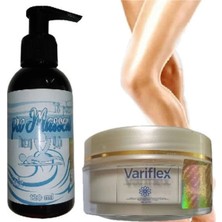 Promasseur Plus Kokusuz Tatsız Sade Masaj Yağı-Variflex Krem ile