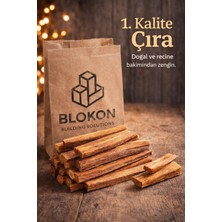 Blokon Çam Çırası Doğal - Mangal Barbekü 1 kg