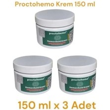 Proctohemo Rahatlatıcı Krem 150 ml x 3 Adet