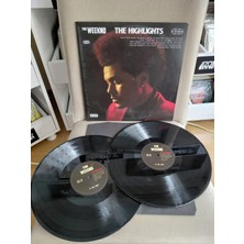 Plakperest The Weeknd  ‎–  The Highlights - 2021  Avrupa Basım Albüm 2xlp Plak /hip Hop-2.el