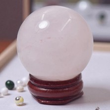 Doğaltaş Pembe Kuvars Küre