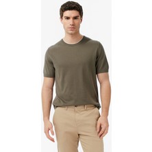 Nautica Erkek Yeşil Regular Fit Kısa Kollu Triko S65110T.3SO