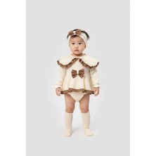 MİNİM ADEL KIZ BEBE LÜX ROMPER - ÖZEL GÜN - BAYRAMLIK