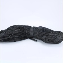 Maarketim Siyah Renk Çile Kağıt İp Çanta Ipi Supla Ipi  No:12 - (550-600 gr)