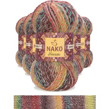 Maarketim 5 Adet Hercai li Hırka Kazak Atkı Bere El Örgü İpi Yünü