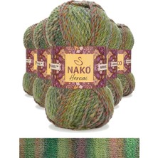 Maarketim 5 Adet Hercai li Hırka Kazak Atkı Bere El Örgü İpi Yünü