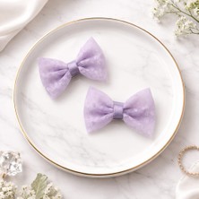 Gigi Giyim Çiçek Detaylı Mini Kurdele Desenli Pens Toka