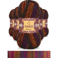 Maarketim 5 Adet Hercai li Hırka Kazak Atkı Bere El Örgü İpi Yünü