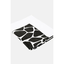 Valentino Giraffa Desenli, %100 Pamuk Plaj Havlusu