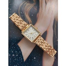 Milabella Maryland Gold Rengi Roma Rakamlı Minimal Kadın Kol Saati