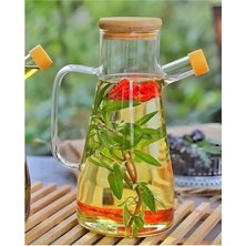 Yaman Market Borosilikat Cam 900 Ml. Yağdanlık