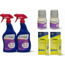 Bayer 6'lı Haşere Öldürücü– 2x K-Othrine Sprey 500 ml + 2x K-Othrine Sc 50 ml + 2x Habistro Jel – Hamamböceği Karınca Haşere
