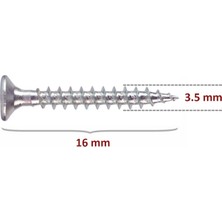 Hırsan Sunta Vidası 3.5X40 (500 Adet)