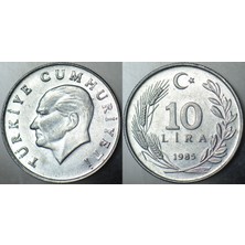 Banknoting Türkiye Cumhuriyeti 10 Lira 1985 Çilaltı.