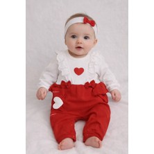 My Baby Kumsal CAYZEN Lottie Kız Bandanalı Tulum 1072 1116 0 - 3 ay