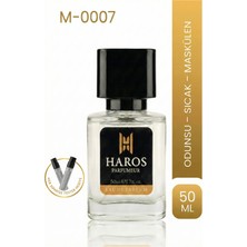 HAROS PARFUMEUR M-0007 Kalıcı Erkek Parfüm Edp 50 ml | Odunsu – Baharatlı – Maskülen Koku