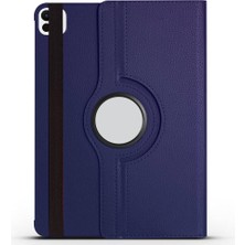 Nova Global iPad Pro 11 2025 M5 Zore Dönebilen Standlı Kılıf - Lacivert