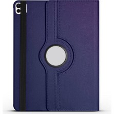 Nova Global iPad Pro 13 2025 M5 Zore Dönebilen Standlı Kılıf - Lacivert
