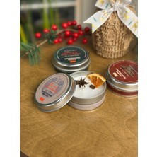 Yeni Yıl Hediyesi - Gift Box 3'lü Christmas Tree Soya Wax Mum