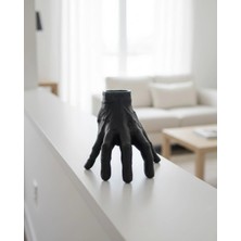 DS LLC Ieg ™ 3D Modern Siyah El Biblo 17X16 cm Ev ve Ofis Dekorasyonu DSLLCRS-IEGK34