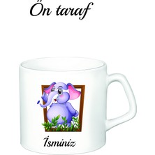 Kreax Kişiye Özel Fil Kupa Bardak