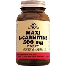 Solgar Maxi L-Carnitin 500 Mg 30 Tablet SLG005709