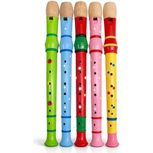 Ttt Ahşap Renkli Flüt Büyük