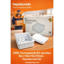 Orel 110X110X70 mm Termo Plastik Buat 10'lu