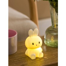 Tavşan Figürlü Dekoratif LED Işık 10 cm  (S6)