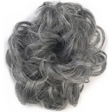 Lastikli  Dogal  Topuz  Saç Günlük Kullanım  Saç Aksesuarları