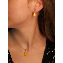 Doğaltaş Kehribar Set – Doğanın Bin Yıllık Işığı ve Zamansız Sıcaklık